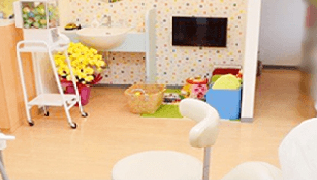 チャイルドルーム完備